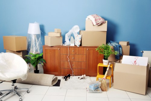 Quoted booking details for an Ireland removals arrangement