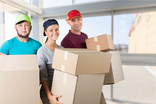 Careful packing and secure transport of fragile belongings