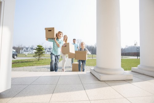 Local van service for apartments offices and rural deliveries in Ireland