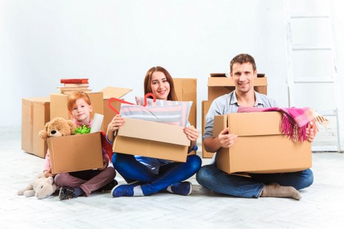 Man and van service loading household items in Ireland
