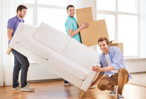 Apartment move and access planning for a man with van service
