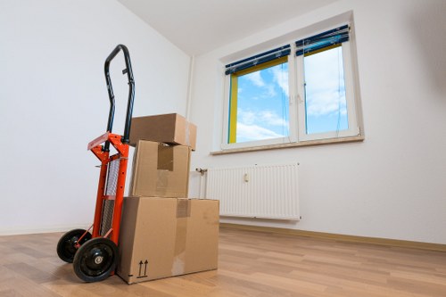 Removal van service for apartment and house moves across Ireland