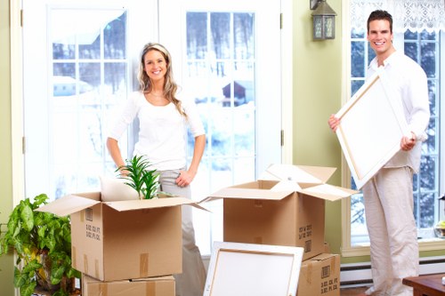 Professional moving van service for apartment and house removals in Ireland